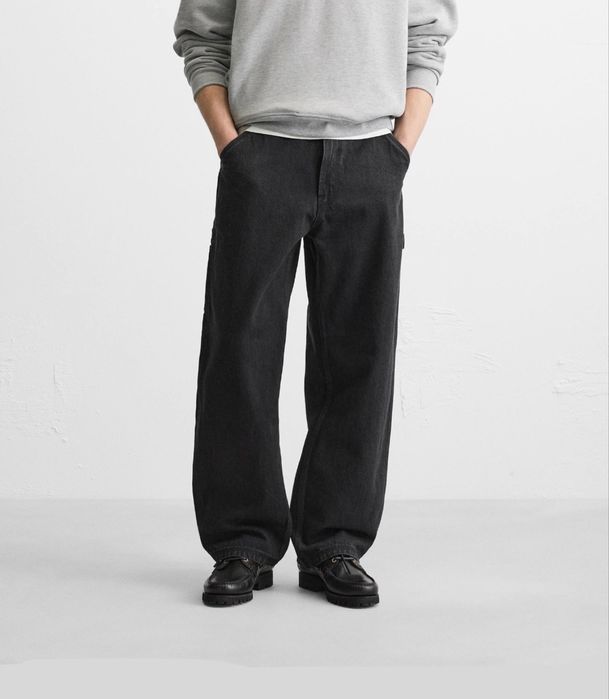 Широкі Джинси Zara (M) Loose Fit Оригінал Широкие Джинсы Мужские