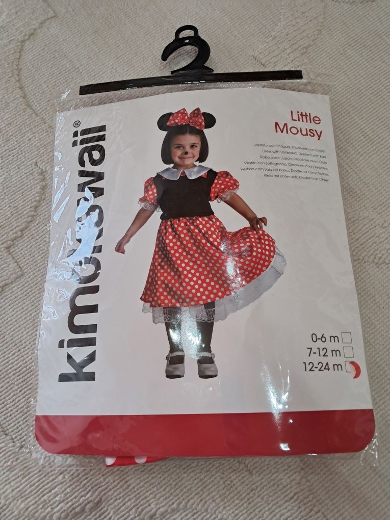 Vestido Minnie Mouse