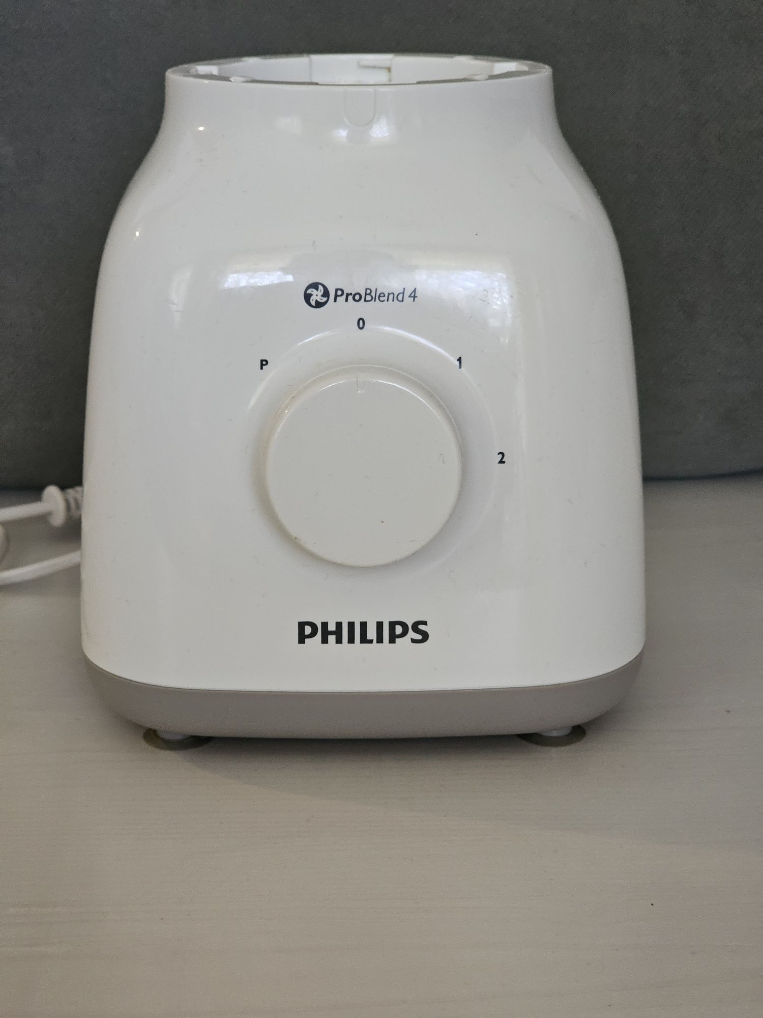 Philips Problend 4, podstawa bez kielicha. 100% sprawna. Biała.