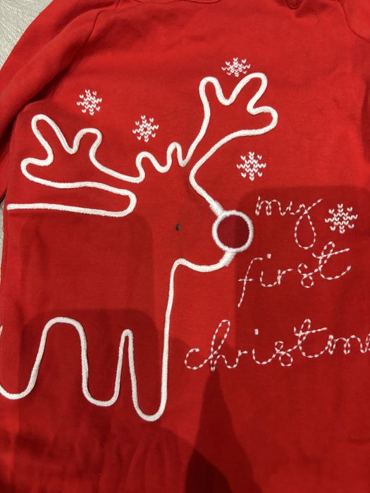 Новорічний костюм,боді,чоловічок р.80