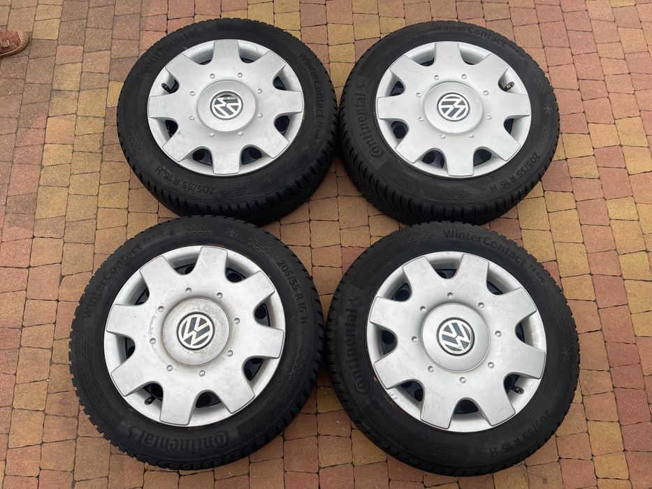 3929. Koła zimowe Octavia Passat B6 Jetta Golf EOS 205/55/16 5x112