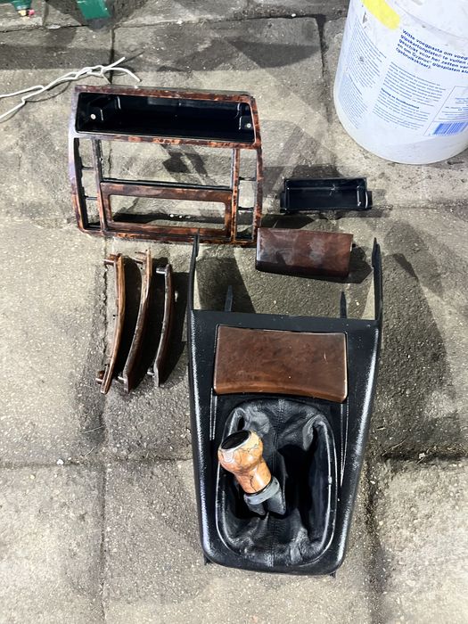 Komplet Dekory drewno VW Passat B5 przedlift jasne komplet ramka