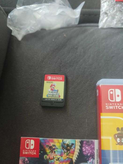 Konsola NINTENDO Switch OLED + GRY 3x Super Mario Minecraft Ninjago