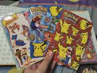 Лот: 3 листа наклеек Покемон, коллекция стикеров Pokemon из 00-х