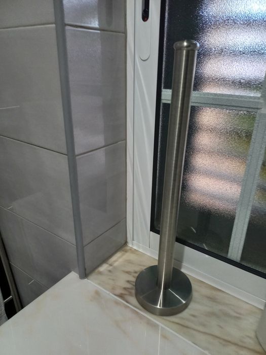 Suporte para rolos de papel higiénico em aço inoxidável