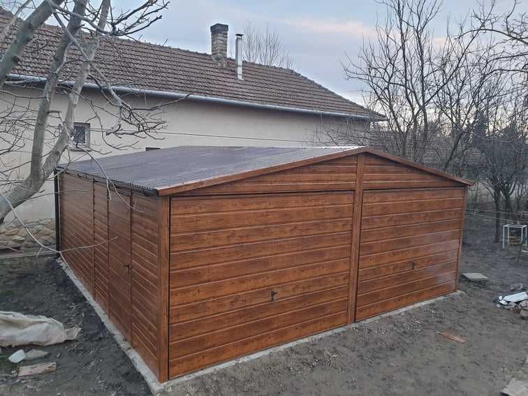 Garaże blaszane - PREMIUM - DREWNOPODOBNE 7x6 4x6 3x5 6x6 9x6 PROMOCJE