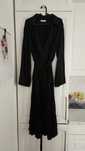 Czarna sukienka kopertowa M/L Reserved