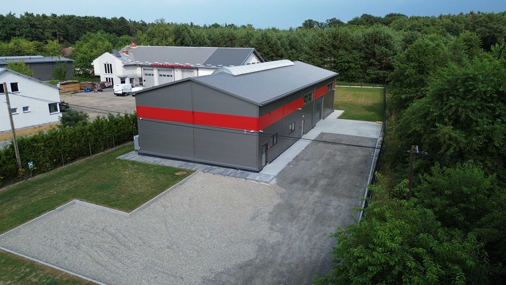 HALA STALOWA 12x30x5 magazynowa/produkcyjna/warsztat HAL-PROJEKT