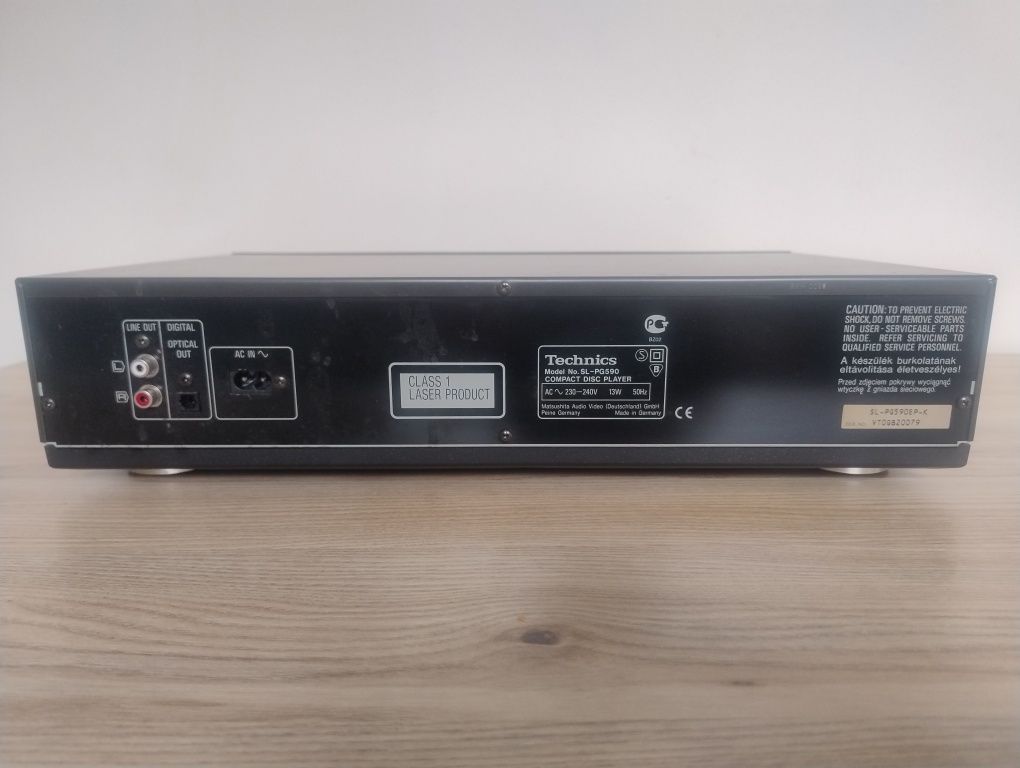 Odtwarzacz CD Technics SL-PG590