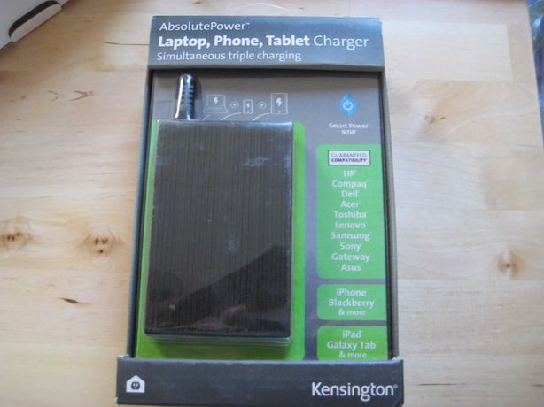 Kensington AbsolutePower™ Laptop, Phone, Tablet Charger