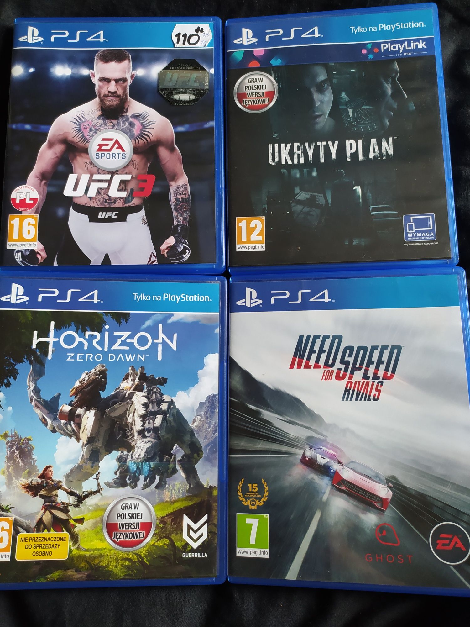 Sprzedam gry na PS4