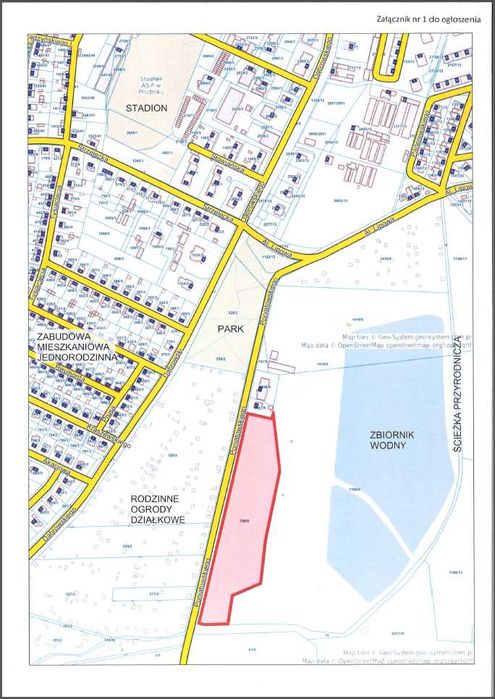 Nieruchomość niezabudowana 2,0470 ha. Atrakcyjna lokalizacja.