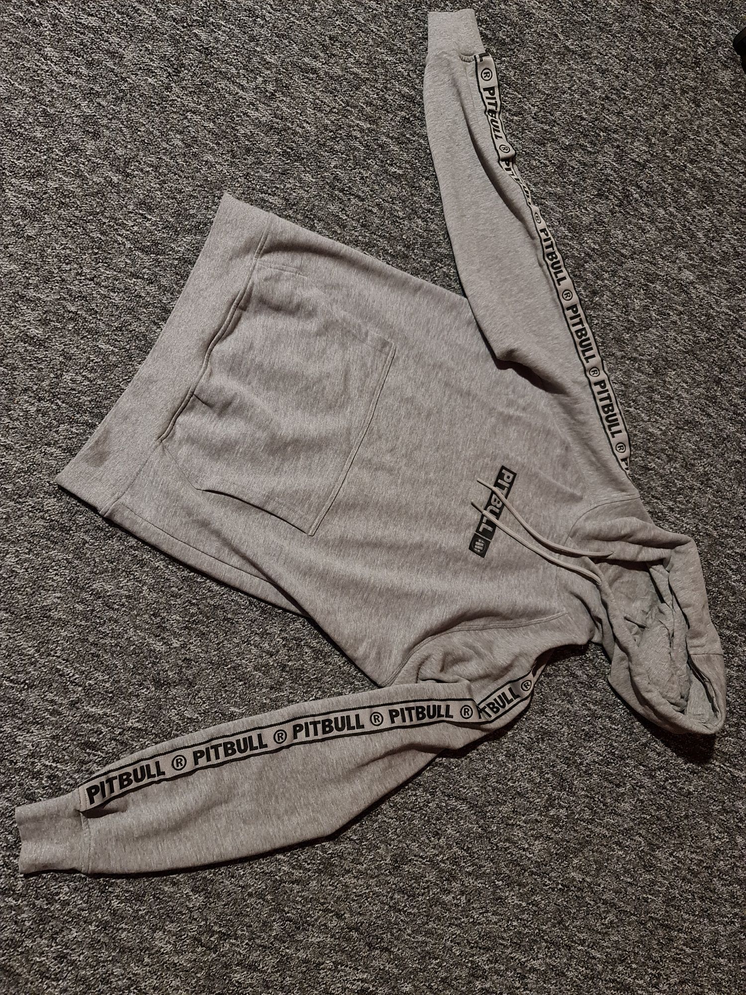 Pitbull West Coast bluza S jak M szara nowa