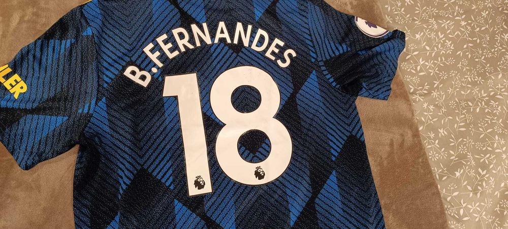 Camisola Manchester United 21 22 Bruno Fernandes