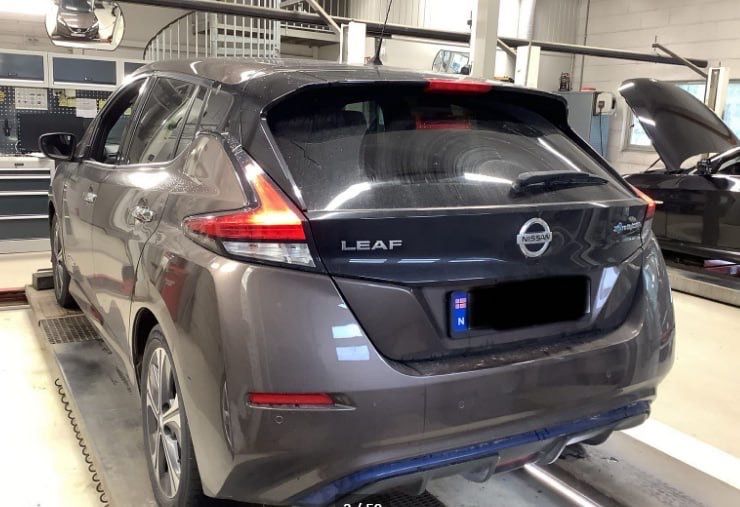 Nissan Leaf 2018p 40кВт з Норвегії без ДТП