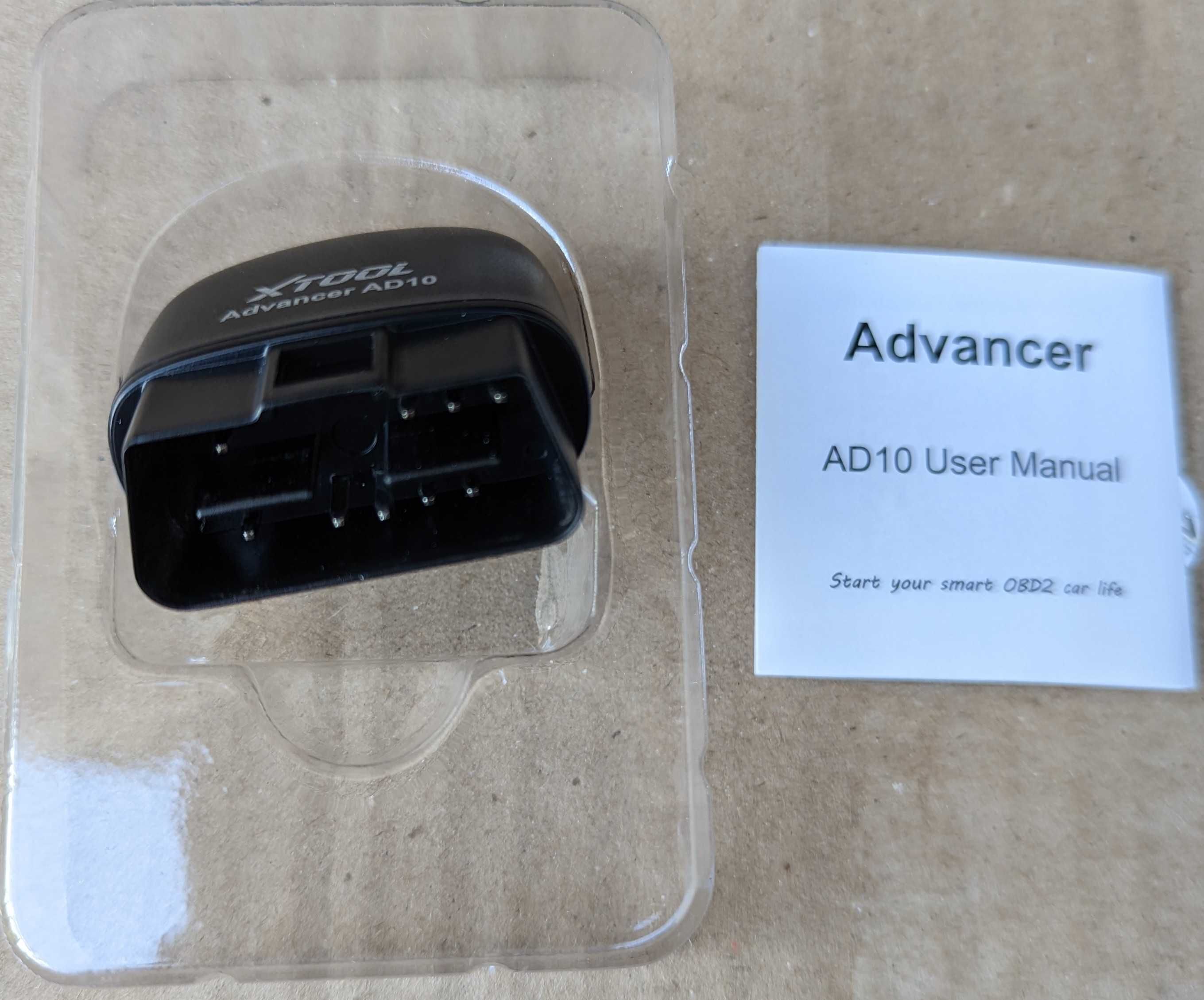 XTOOL Advancer AD10 OBD2 диагностический автосканер
