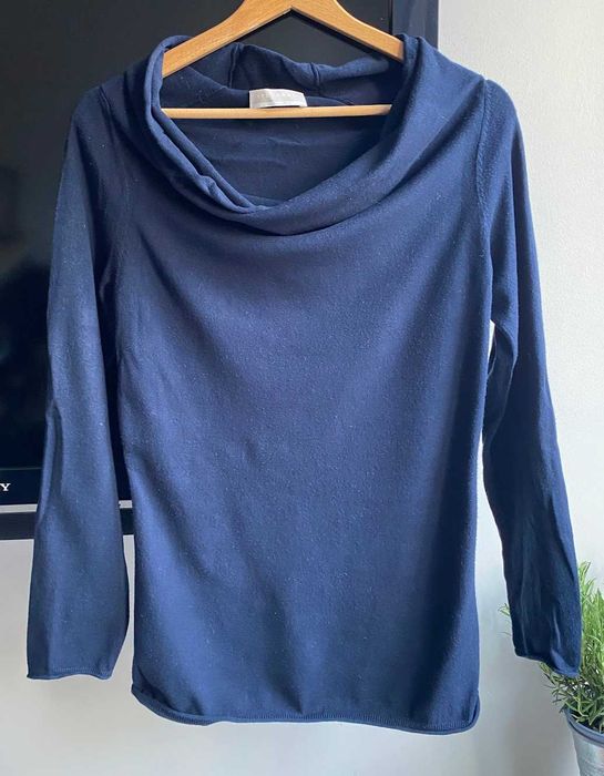 Stefanel Sweter lejący dekolt S