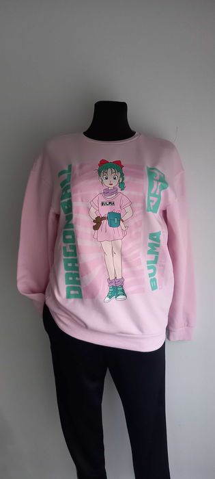 Bluza dziewczęca oversize Dragonball Bulma 13-14 lat 164cm