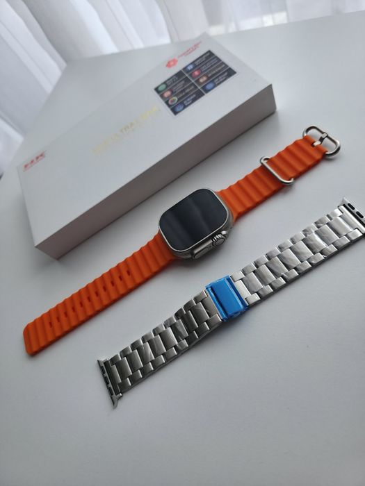Smartwatch hk9 ultra 2 max, komplet z bransoleta