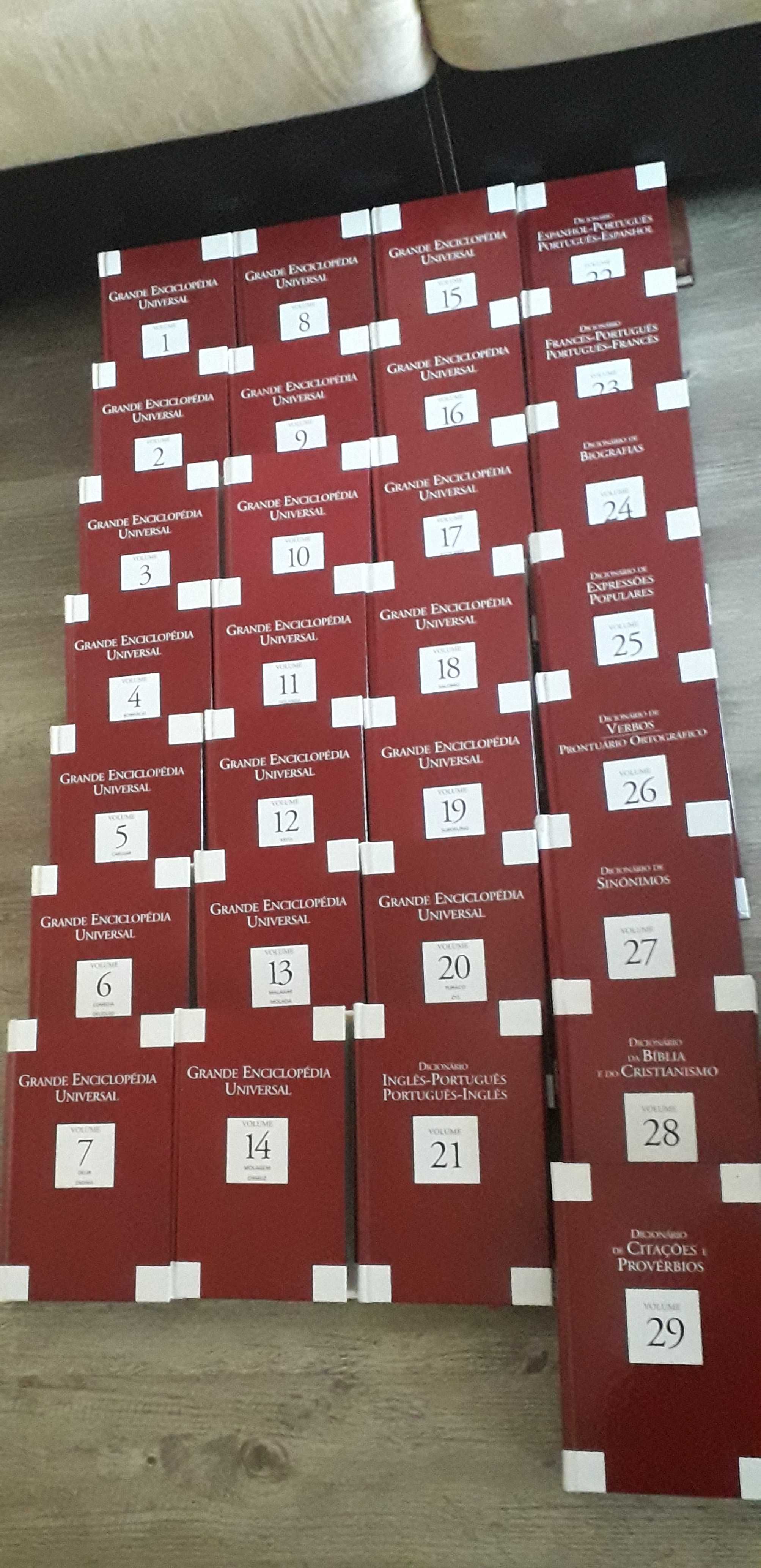 Colecção Grande Enciclopédia Universal 29 Volumes