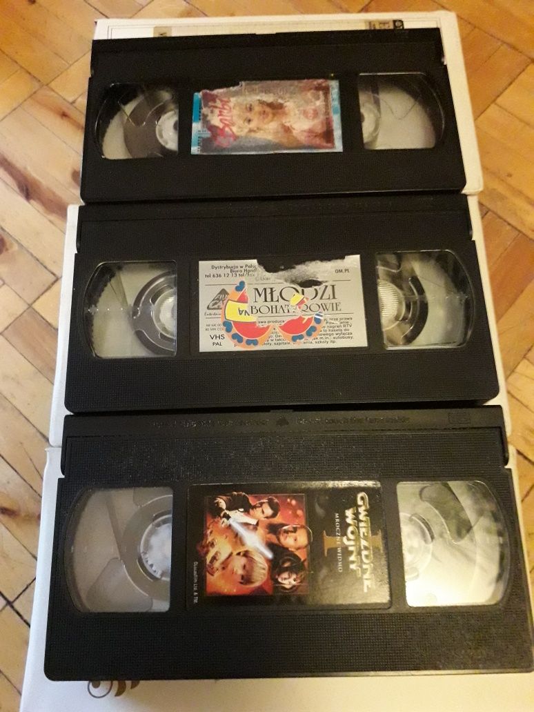 Zestaw kaset video