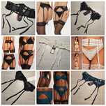 Пояс для панчох Hunkemoller і панчохи Hunkemoller S до Xl