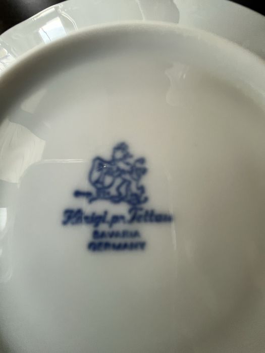 Porcelanowy zestaw kawowy Konigl.pr.Tettau