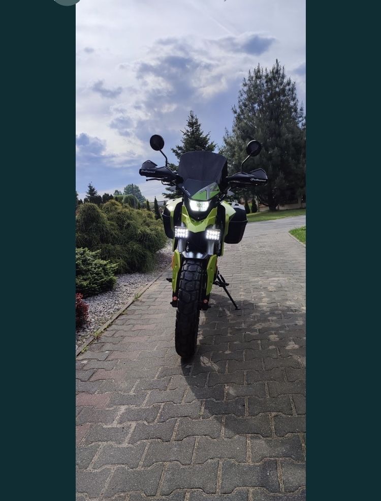 Barton hyper 125, turystyk na prawko kab B