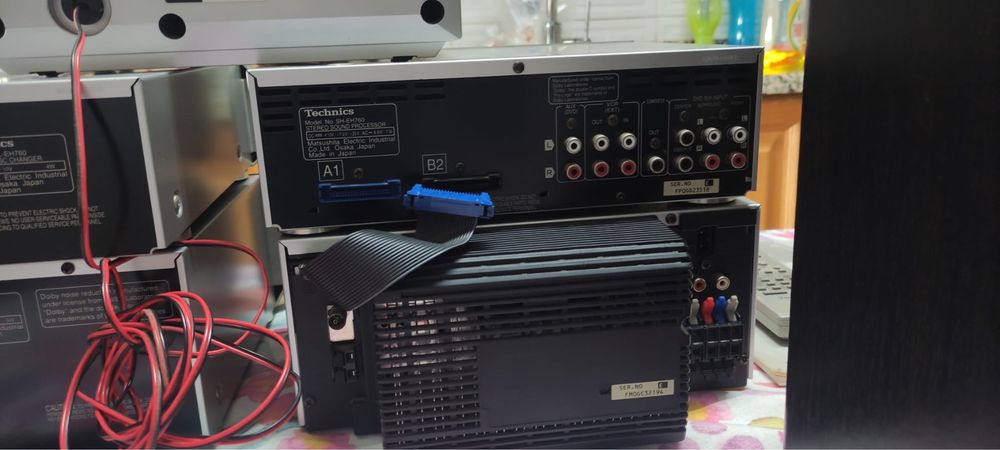 Aparelhagem Technics.