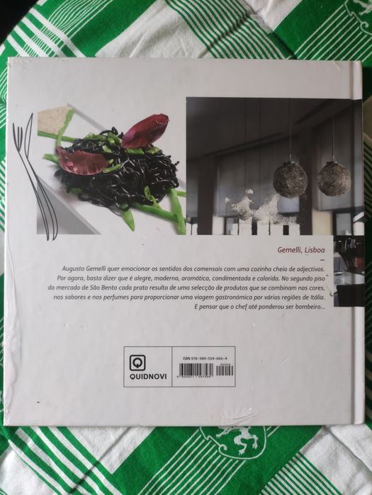 Livro Os melhores restaurantes by chef Augusto Gemelli