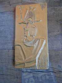 Egipski Motyw Wielkość 28 x 14 cm Złoty Kolor