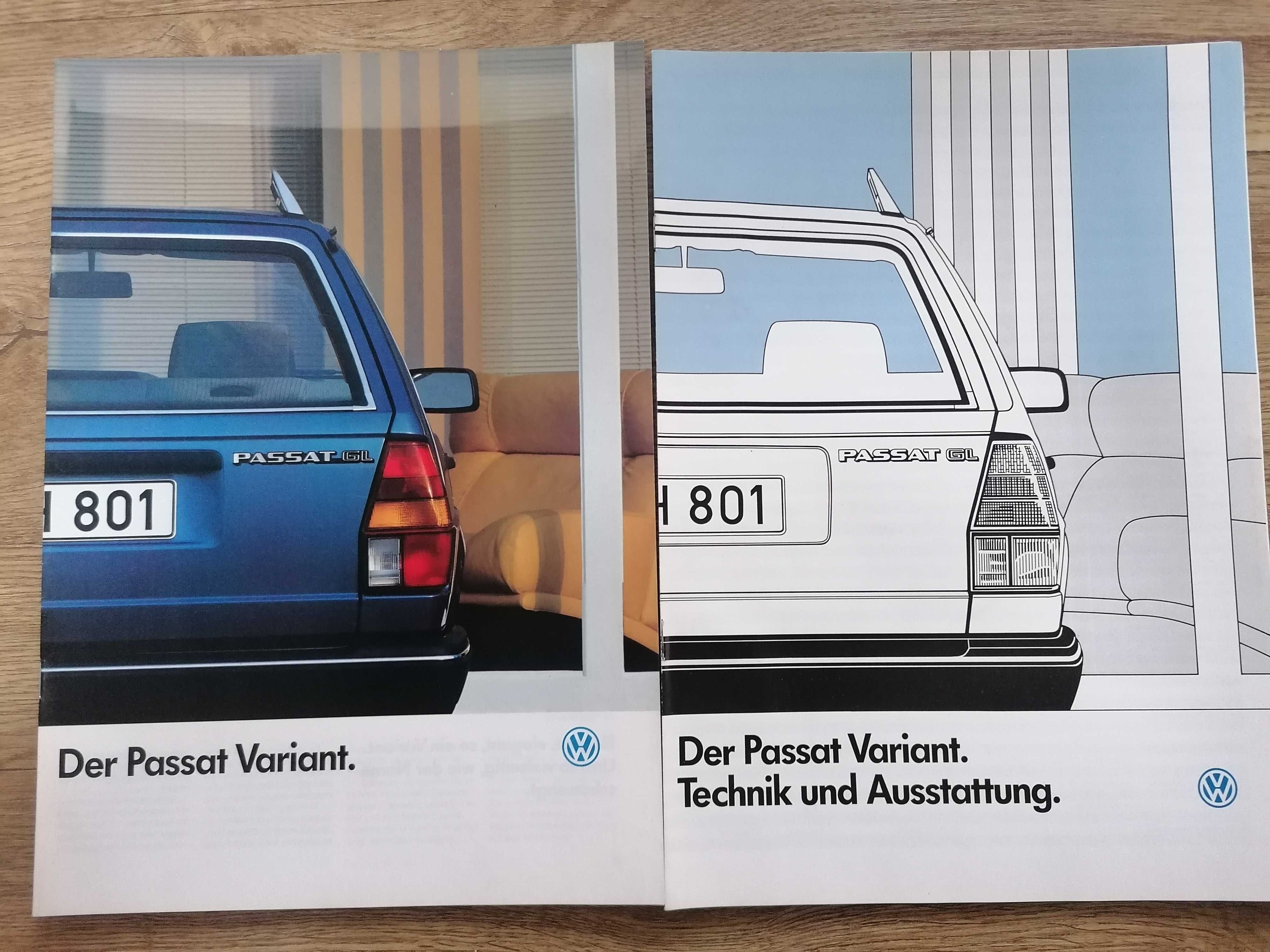 Prospekt VW Passat B2 Variant