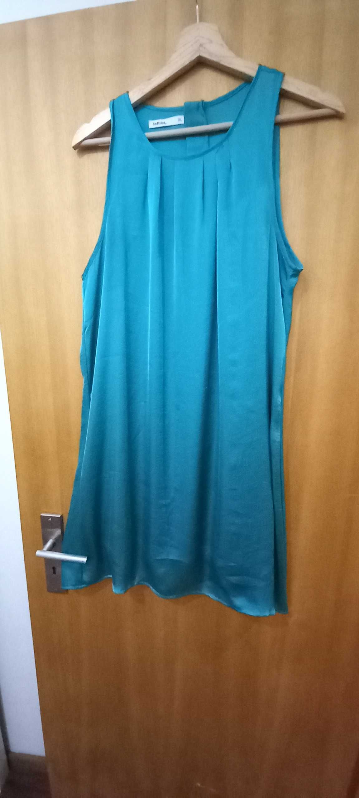 Vestido verde Lefties tam xl