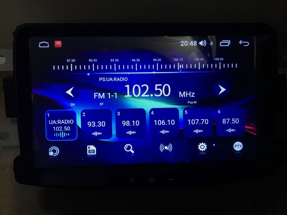 Магнітола RENAULT Android 11 2Gb/32Gb DACIA Carplay Gps Usb BT