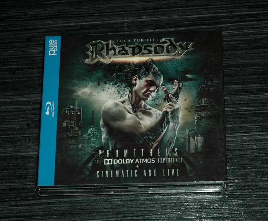 RHAPSODY - Prometheus + Cinematic And Live. 2016 NB. 2xCD+Blu-Ray.