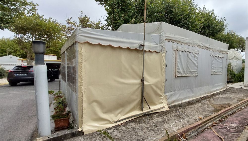 Estrutura com ferros