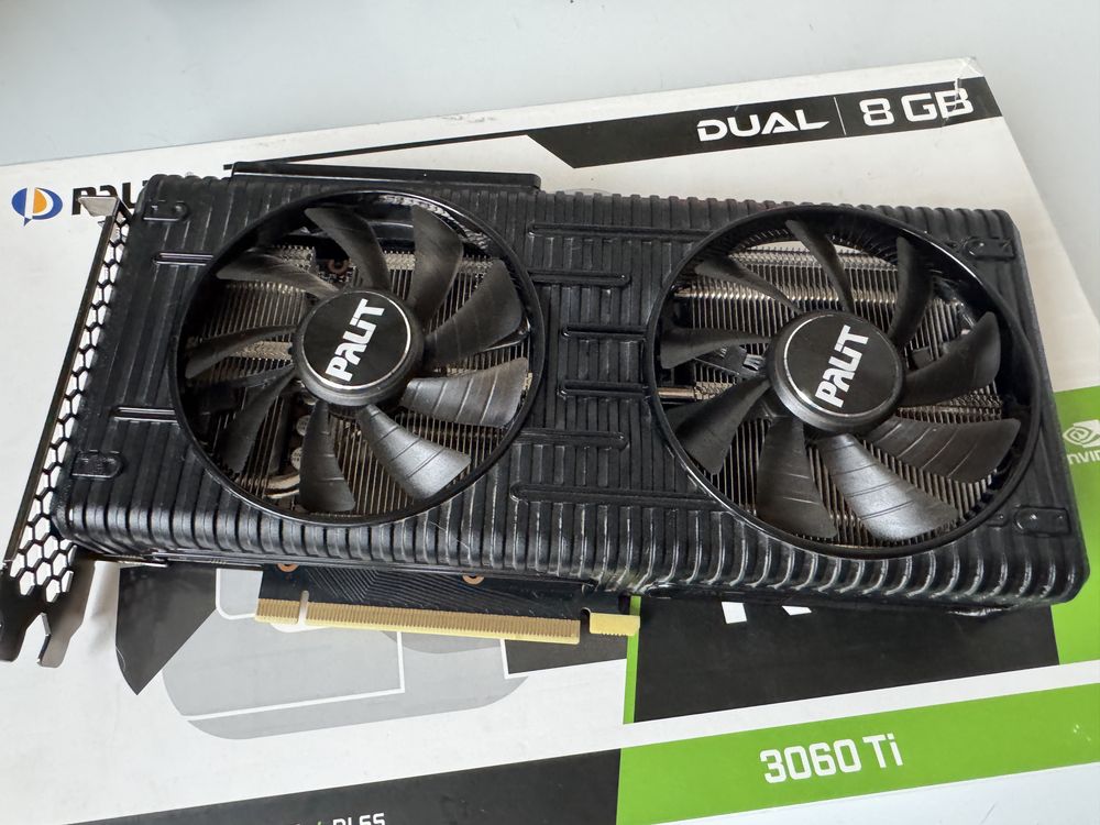 Відеокарта Palit RTX 3060 ti 8gb