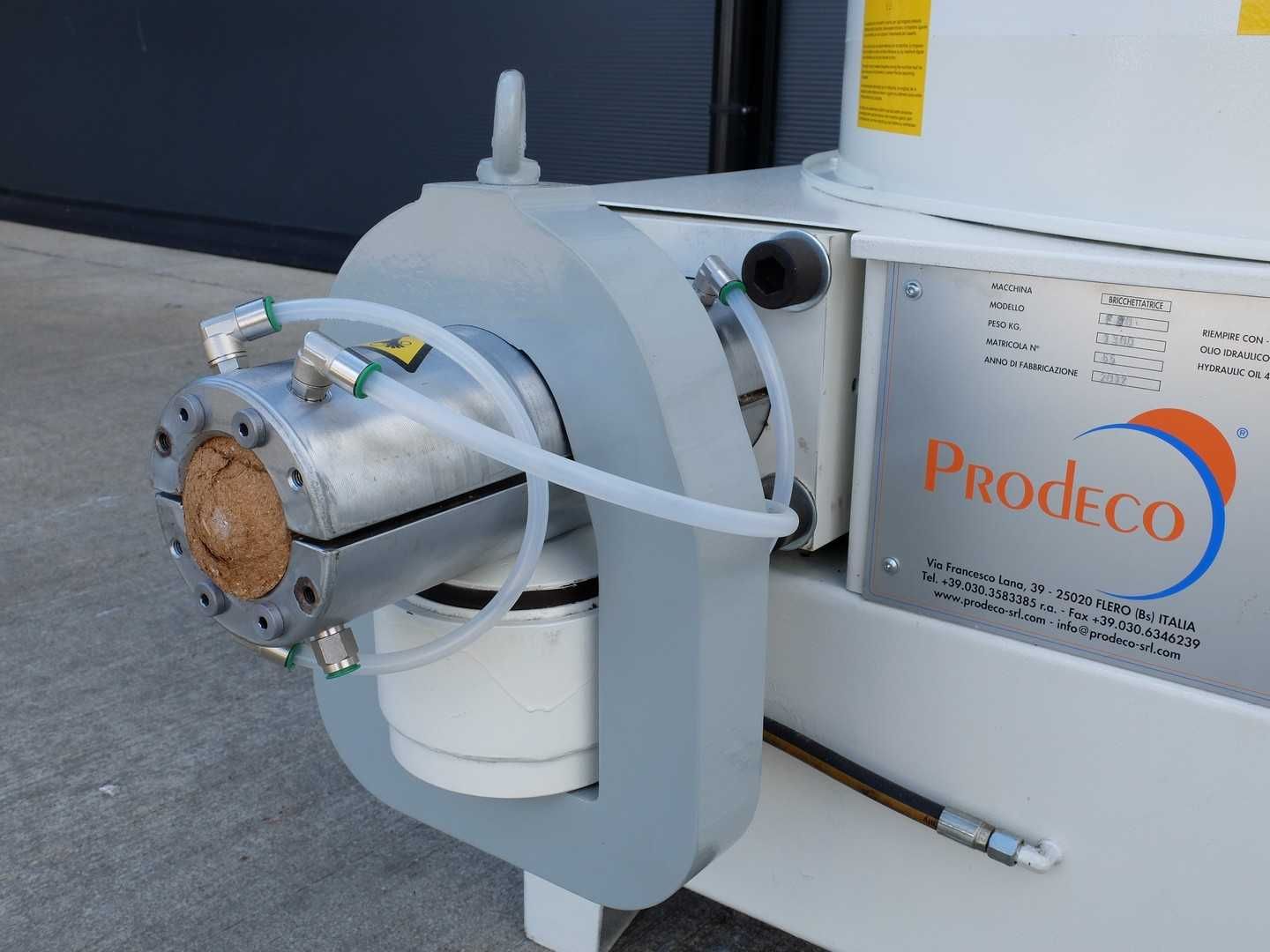 Brykieciarka do trocin Prodeco E80 2/24 - PO SERWISIE!