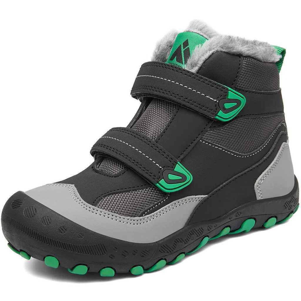 Mishansha Dziecięce zimowe buty śniegowce Buty z podszewką Wodoodporne