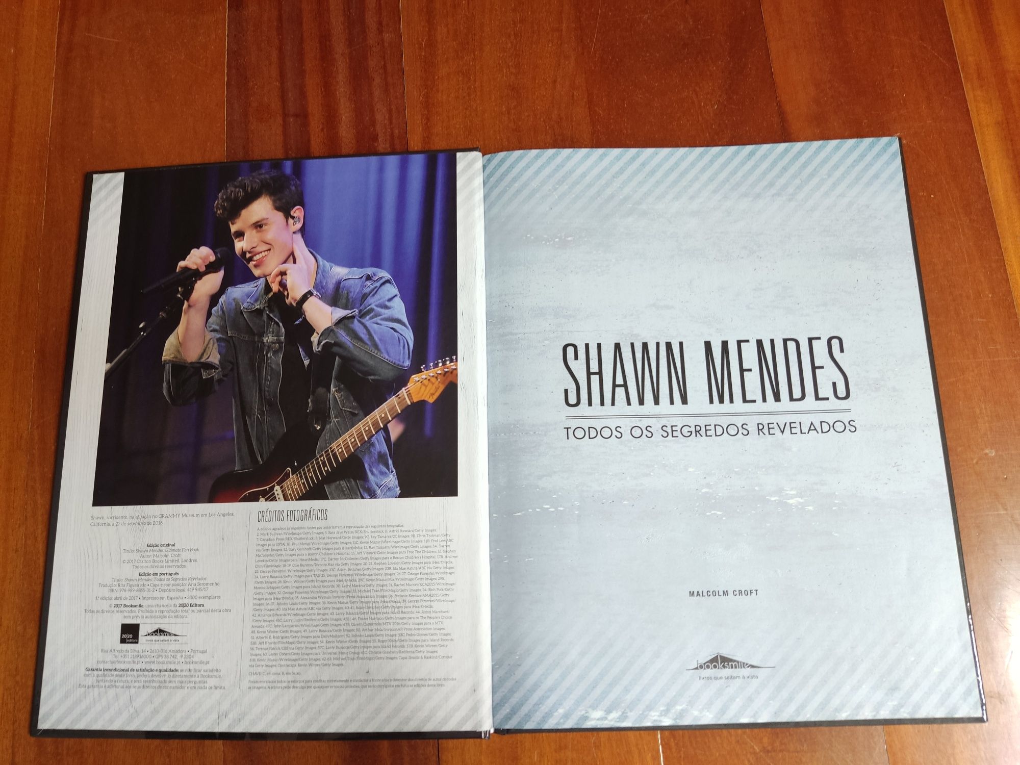 Livro Shawn Mendes