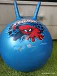 Piłka do skakania dla maluszków Spider-man
