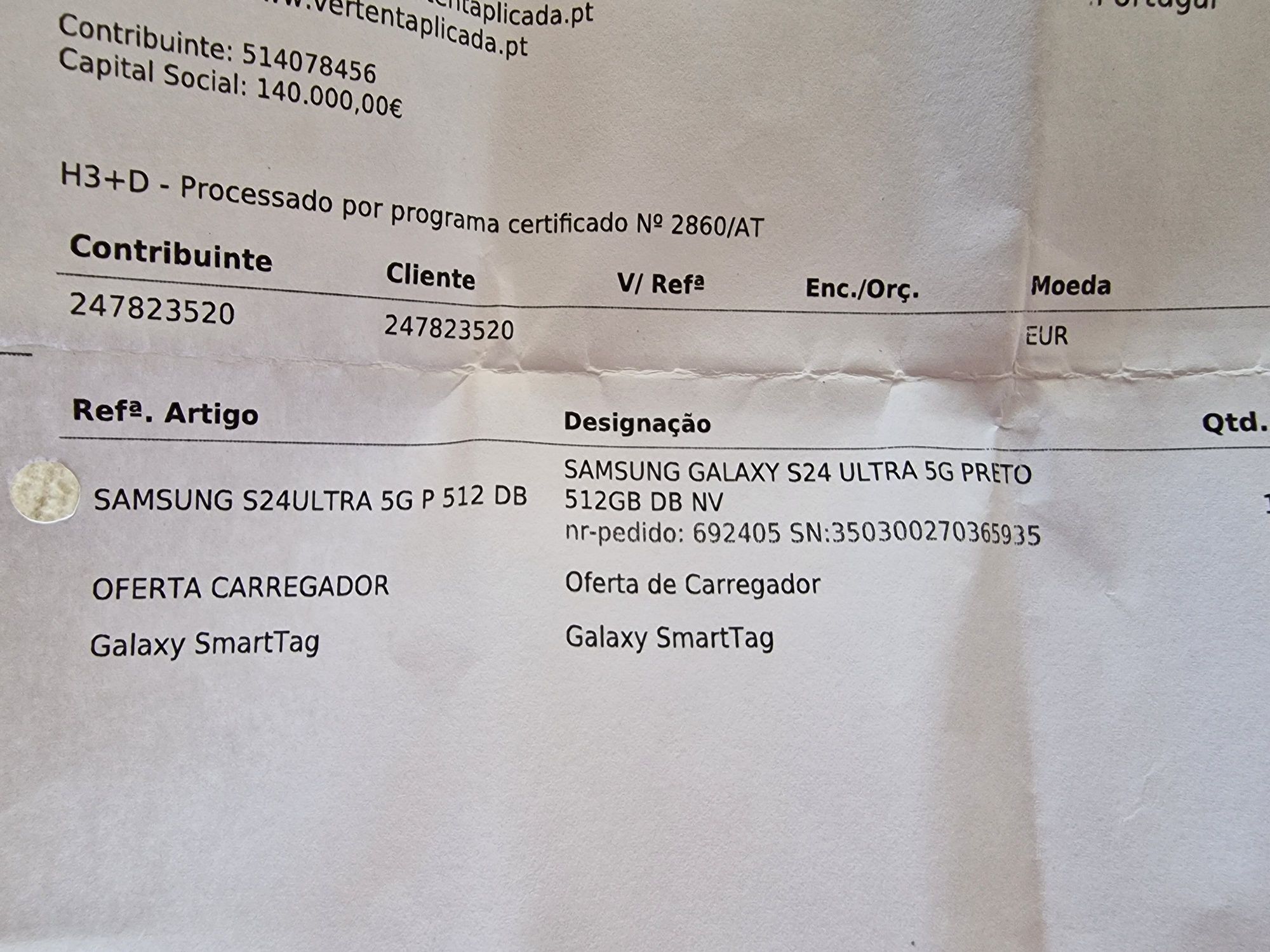 Samsung S24 Ultra, 512GB