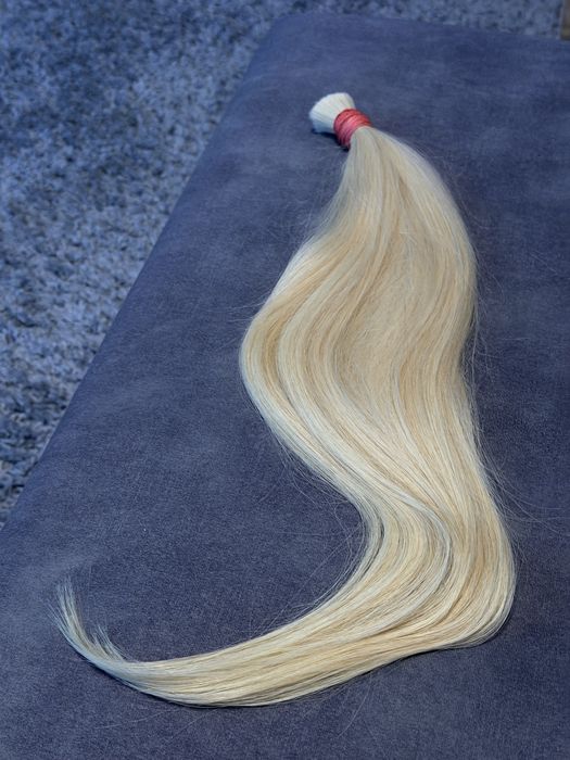 Волосся натуральне 55 см 120 грам - нове