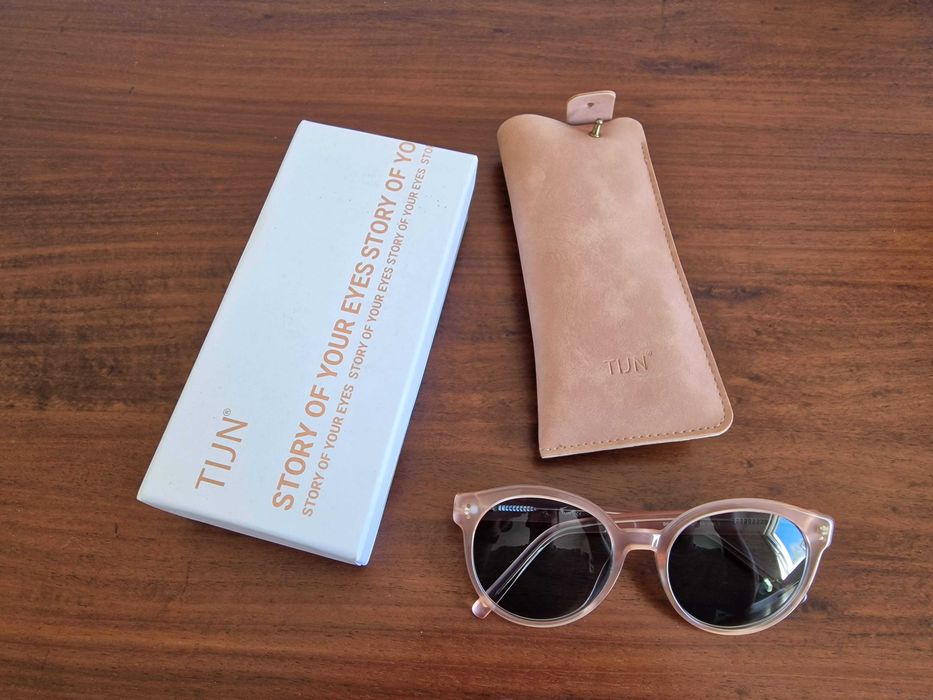 Óculos de sol TIJN Mitchel Pink novos