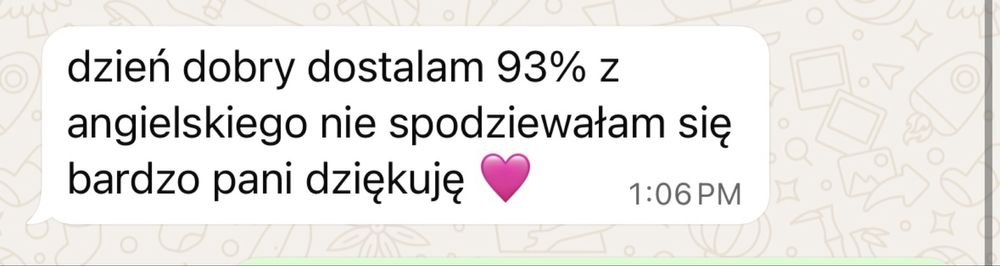 Korepetycje j. angielski