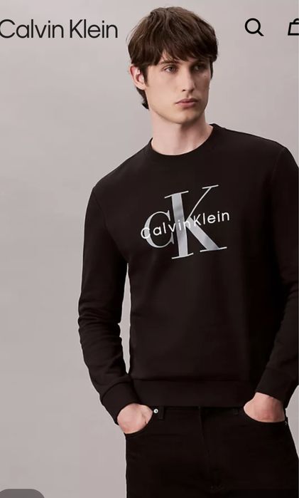 Світшот чоловічий Calvin Klein  M L оригінал