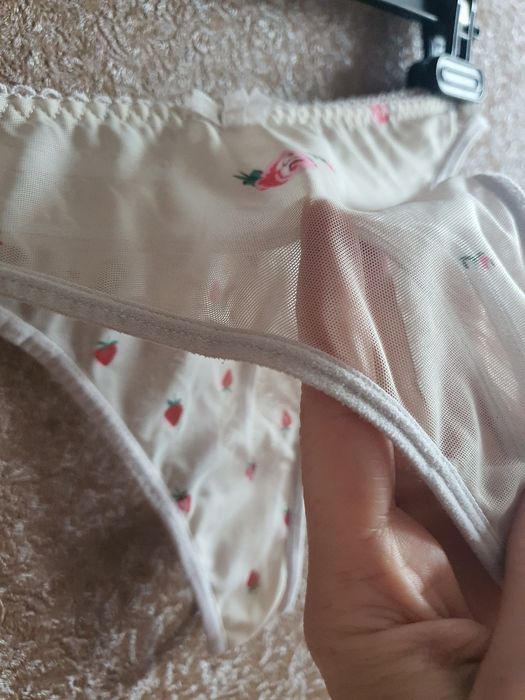 Прозорі сітчасті трусики, набір