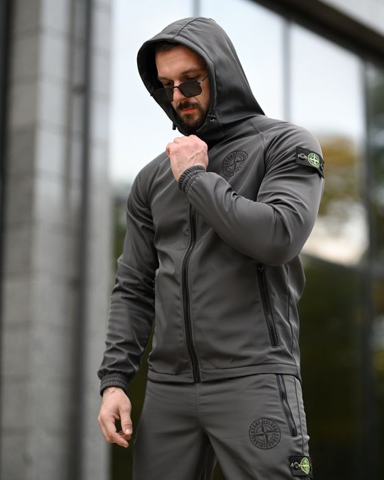 Стильный спортивный костюм мужской зимний, спортивний зимовий костюм