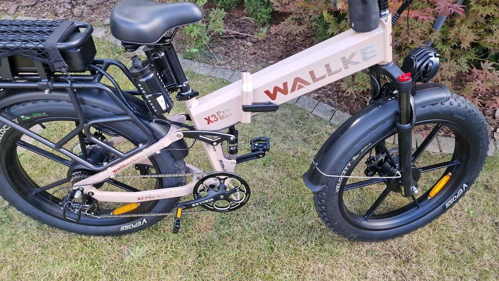 Rower Wallke X3 PRO MAX , 2 silniki , 2 baterie lepszy od Duotts F26