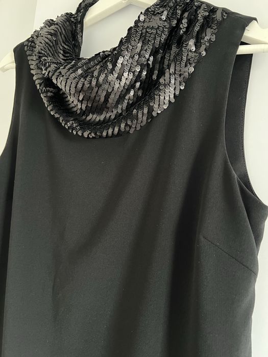 Sukienka, mała czarna, detale, rozm. L Imperial